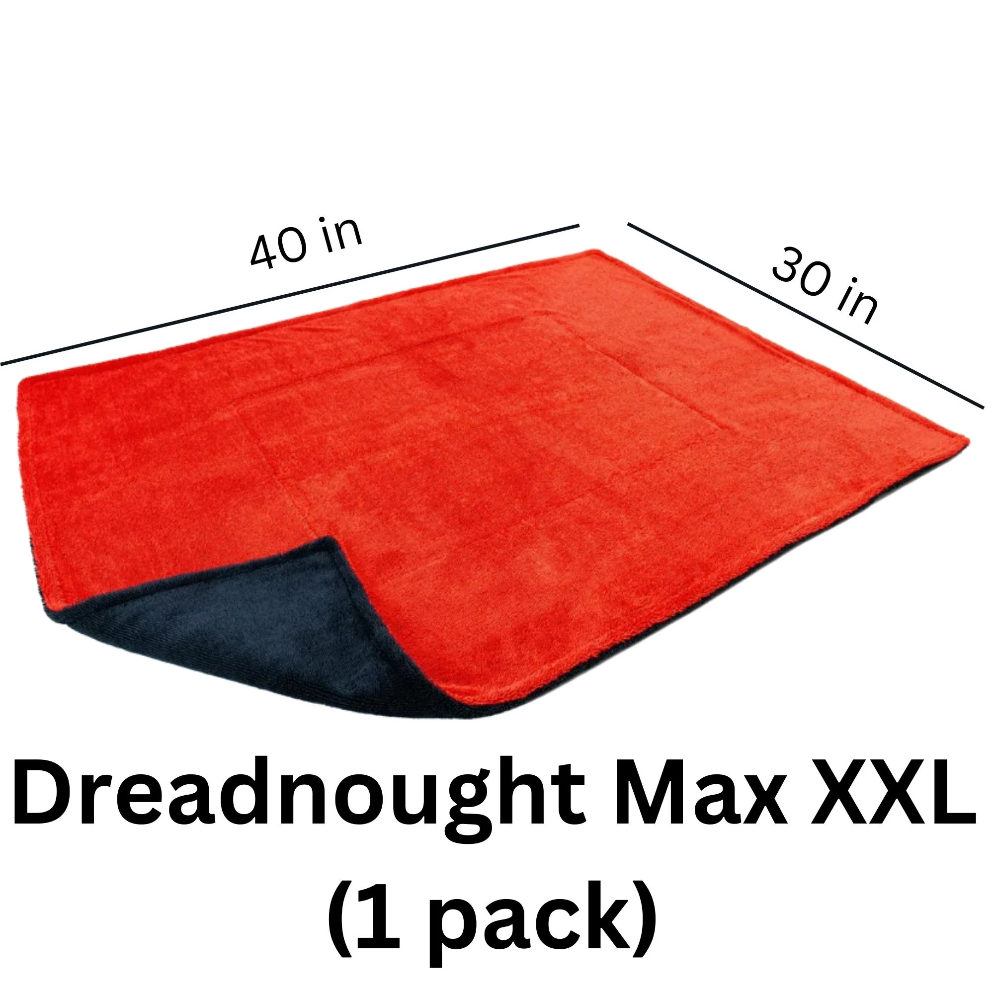 AUTOFIBER DREADNOUGHT MAX - Triple Layer Microfiber Twist Pile Drying Towel - Image 3