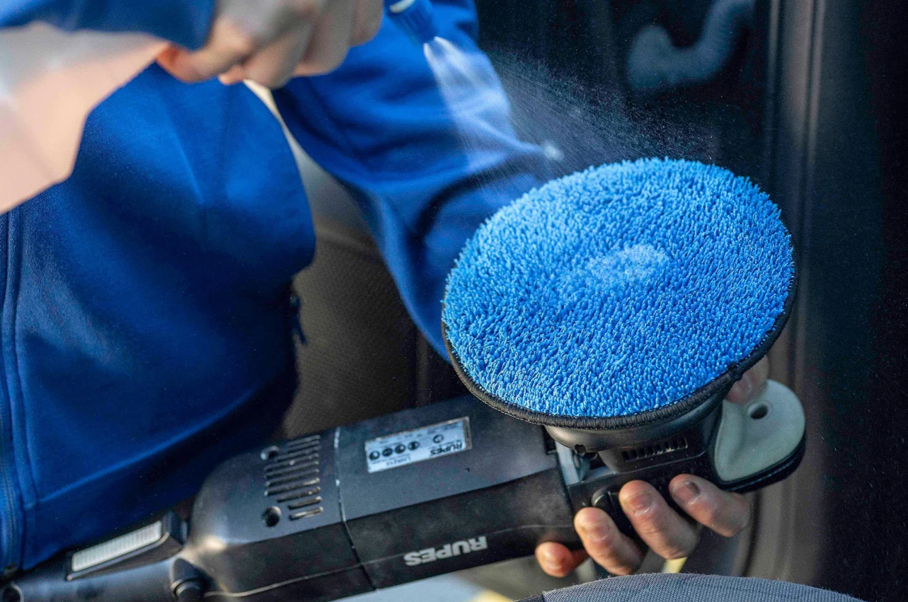 AutoFiber U.F.O Pads (Upholstery / Fabric Orbital Pads) 6 Pack - Image 3